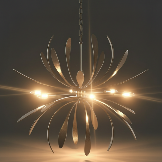 Dahlia Chandelier – Sculptural Premium Modern Lighting