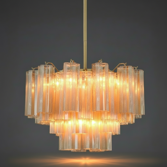 Addis Large Chandelier – Elegant Contemporary Statement Lighting