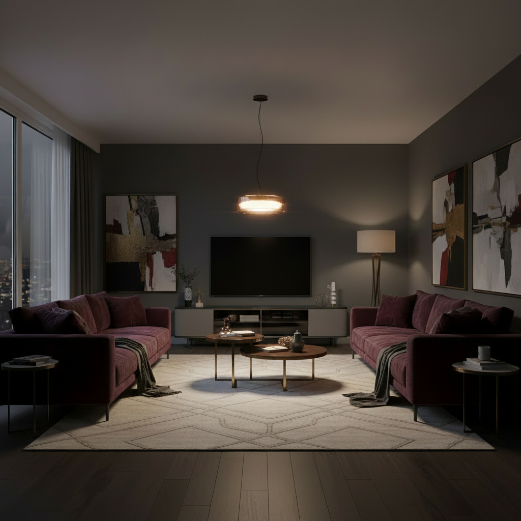 Ringo LED Pendant – Modern Minimalist Halo Lighting