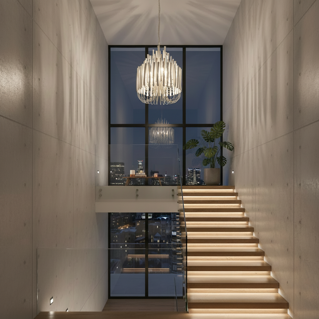 Tilda Chandelier – Sculptural Textured Modern Lighting