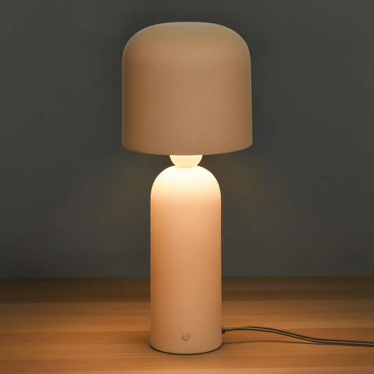 Echo Table Lamp – Curved Sculptural Glow in Modern Organic Form