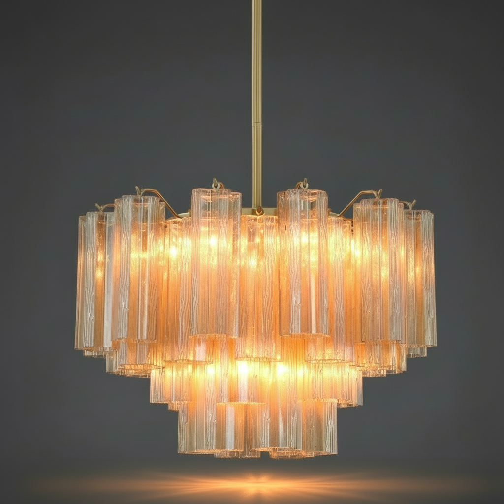 Addis Large Chandelier – Elegant Contemporary Statement Lighting