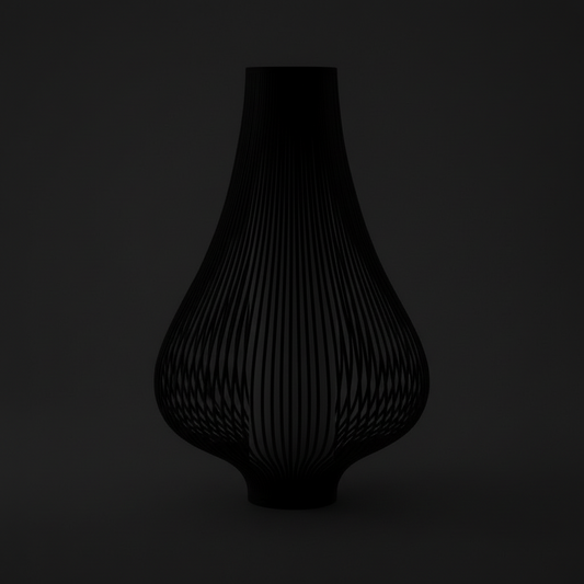 Blossom Table Lamp – Sculptural Velvet Ambient Table Light