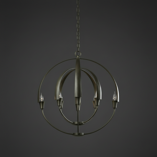 Double Cirque Chandelier – Modern Geometric Premium Lighting