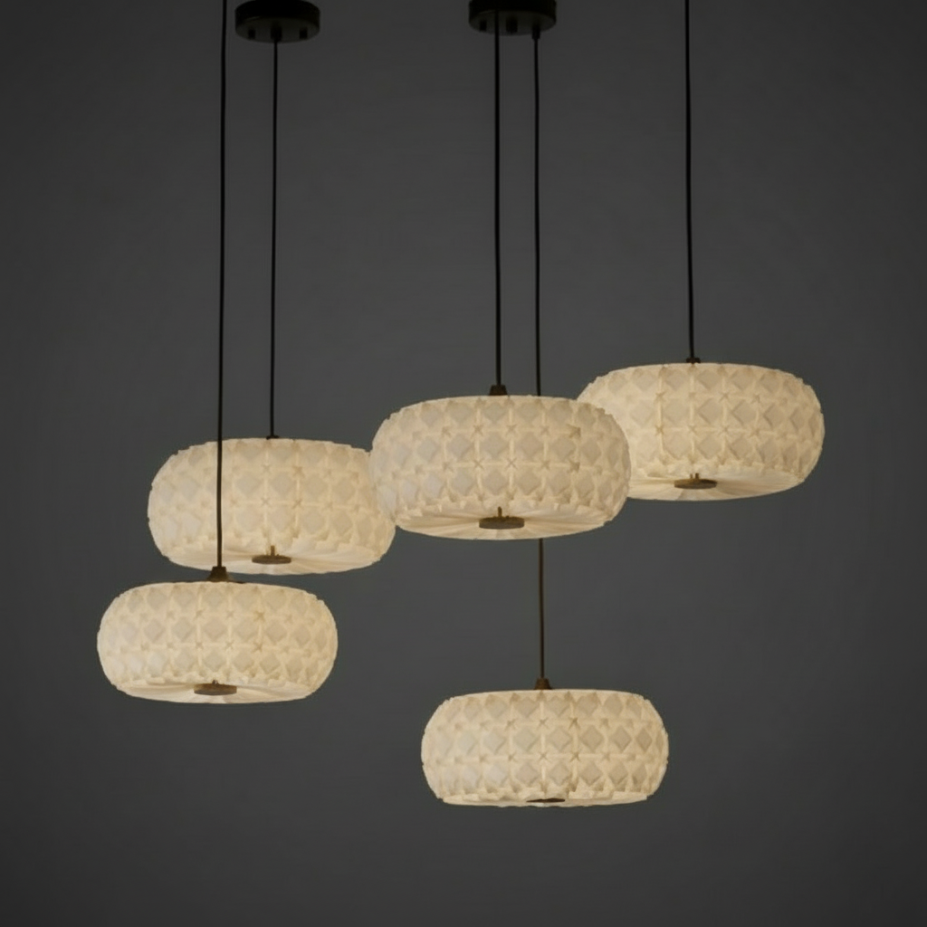 5 Molecules Chandelier – Artistic Modern Sculptural Lighting