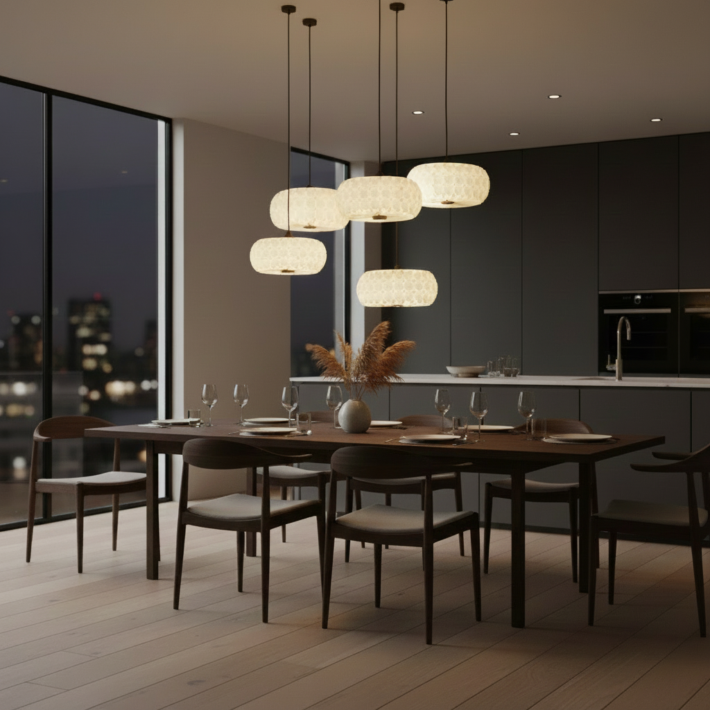 5 Molecules Chandelier – Artistic Modern Sculptural Lighting