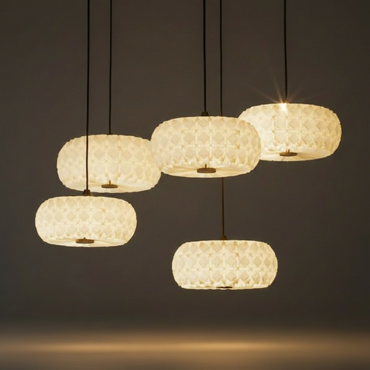 5 Molecules Chandelier – Artistic Modern Sculptural Lighting