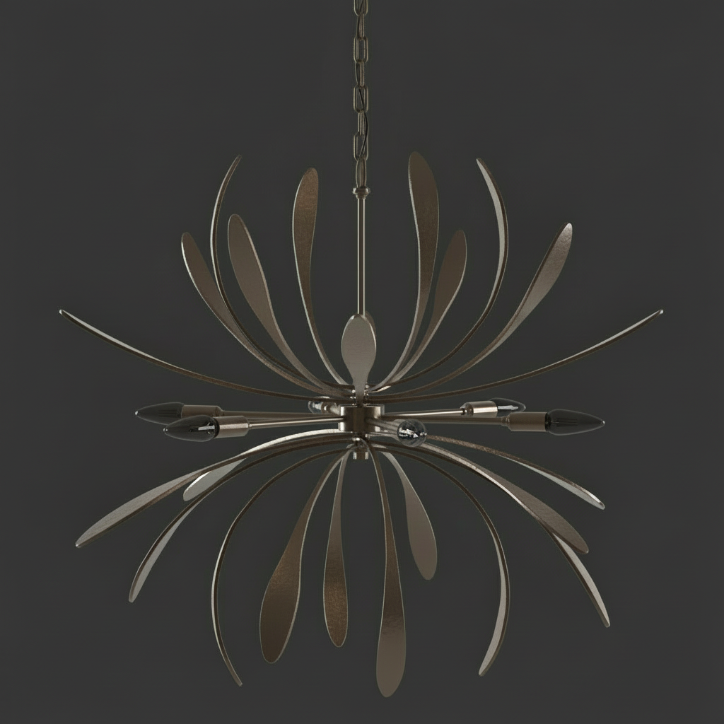 Dahlia Chandelier – Sculptural Premium Modern Lighting