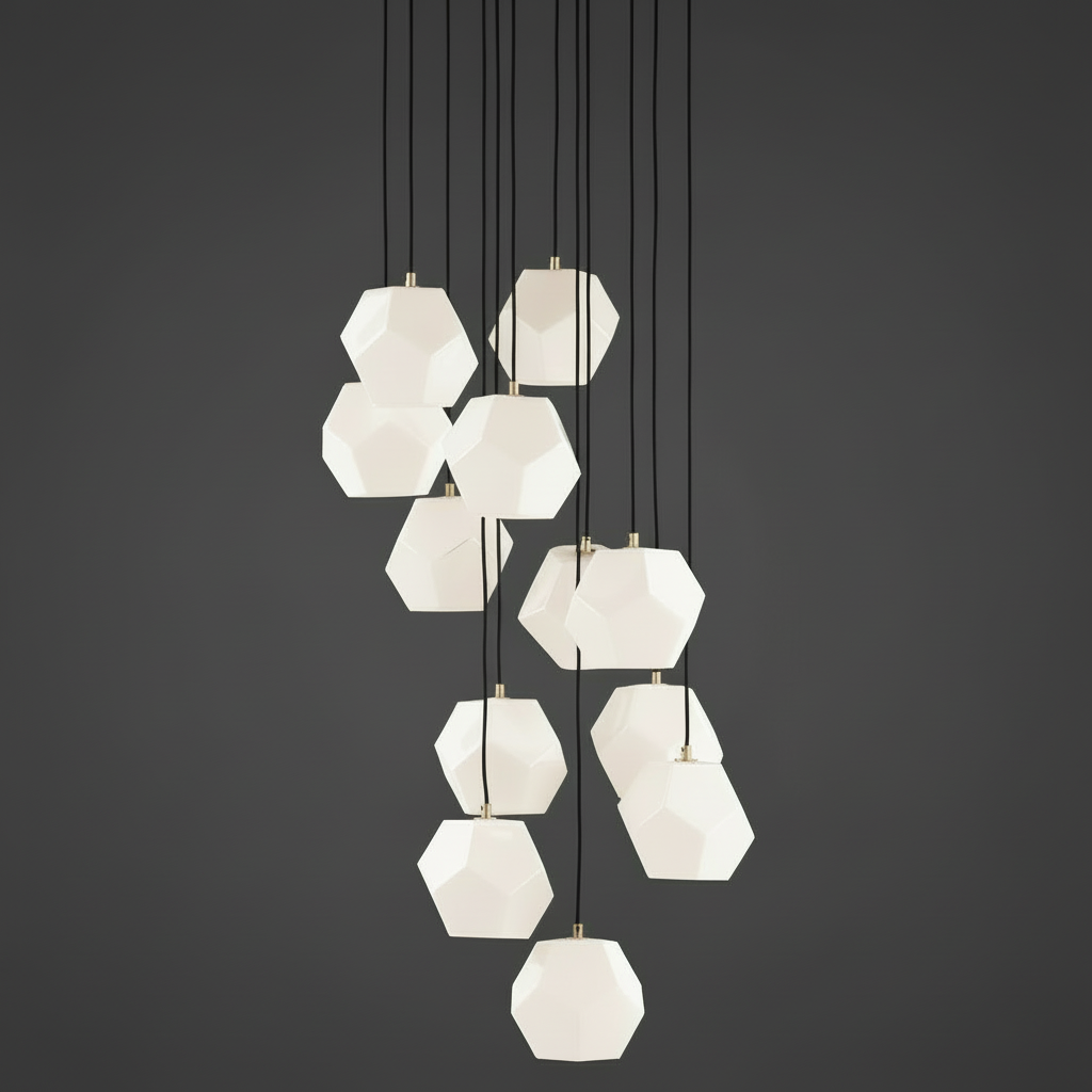 Indicus Chandelier – Sculptural Modern Premium Lighting