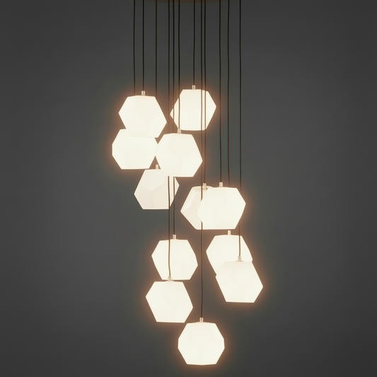 Indicus Chandelier – Sculptural Modern Premium Lighting