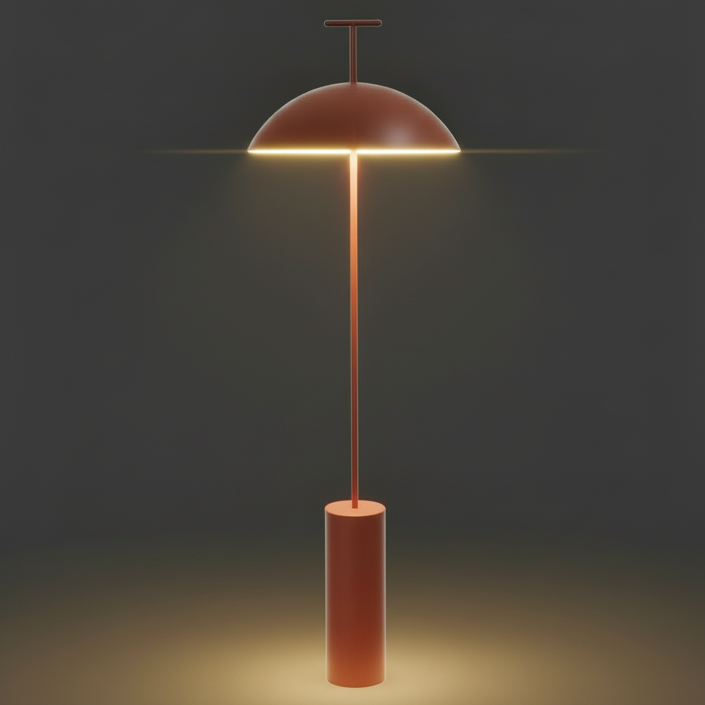 Kartell Geen-A LED Floor Lamp – Minimal Steel Ambient Floor Light